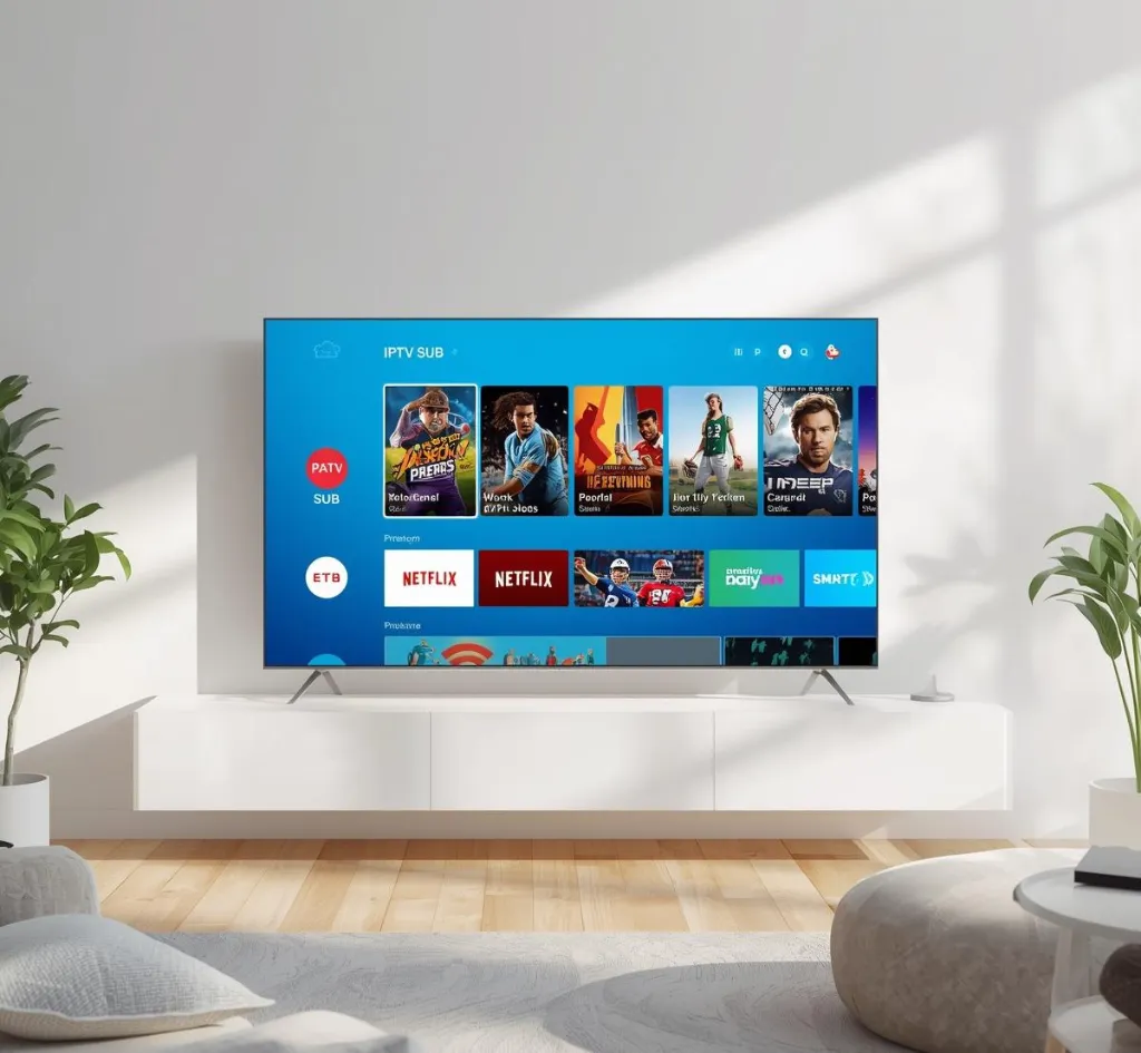 Best IPTV Subscription streaming interface on Smart TV